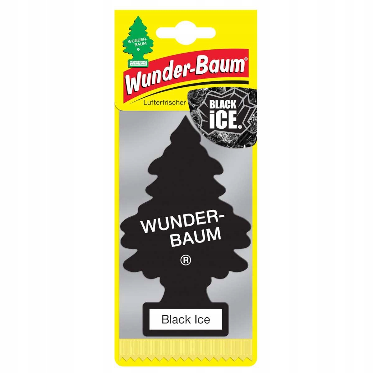 Choinka zapachowa auta Black Classic WUNDER-BAUM