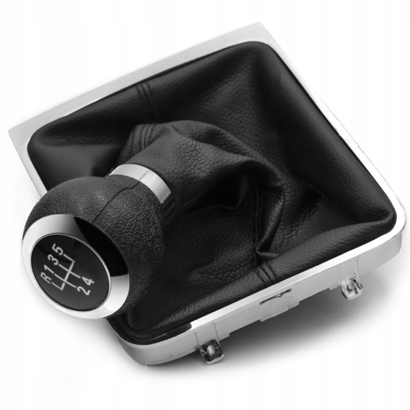 Gałka Zmiany Biegów + Mieszek do VW Passat B6 B7 CC 5 Biegów