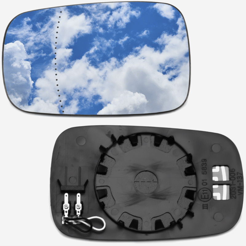 WKŁAD LUSTERKA LEWY RENAULT CLIO III 2005-2009 GRZANY SZKŁO ASFERYCZNE