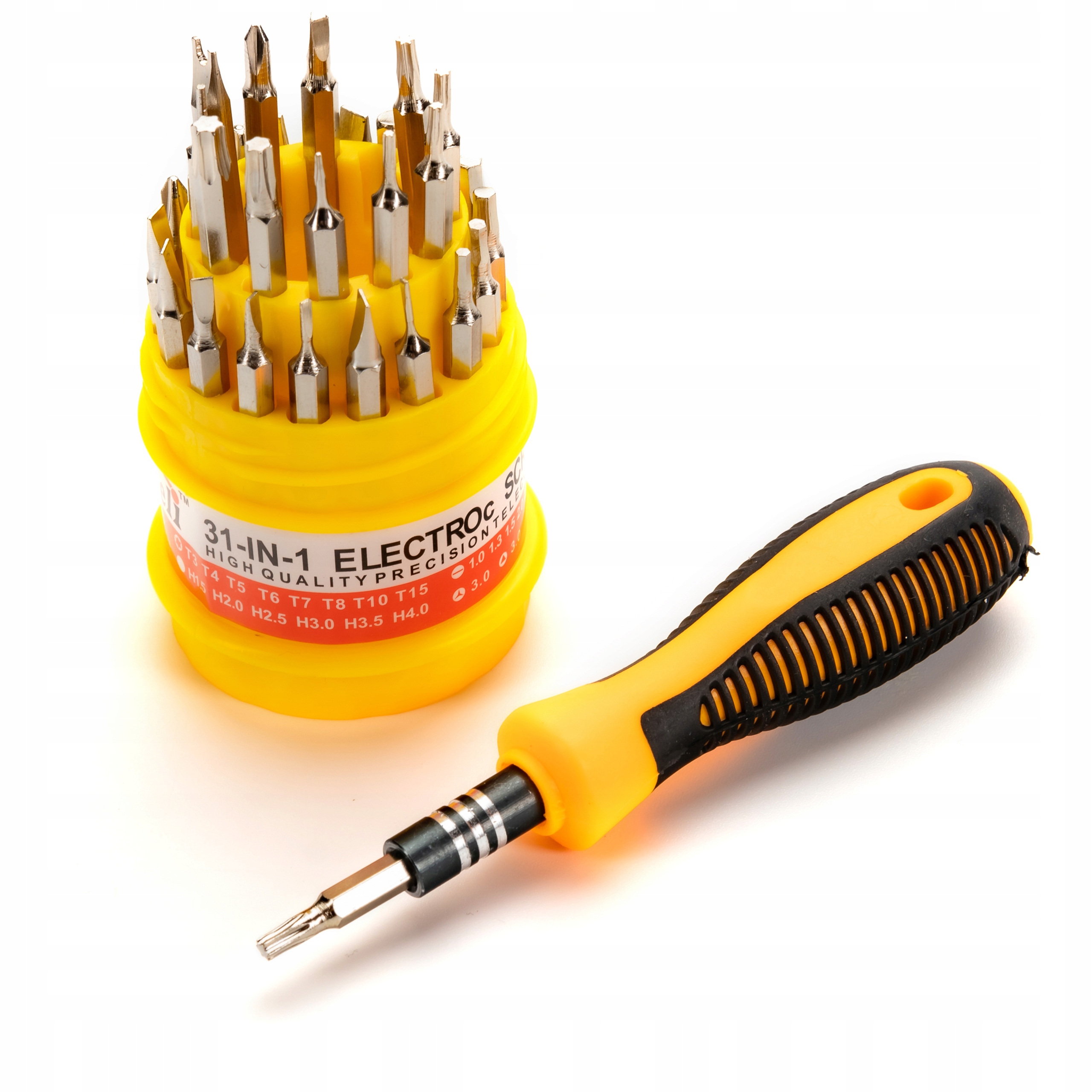 WKRĘTAKI PRECYZYJNE TORX IMBUS ŚRUBOKRĘTY 31 SZTUK