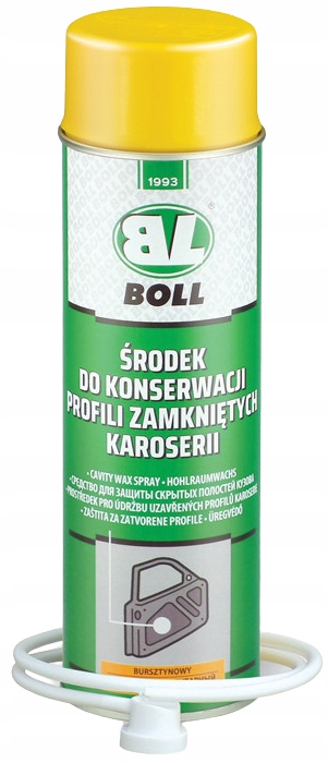 BOLL KONSERWACJA PROFILI ZAMKNIĘTYCH BURSZTN 500ML
