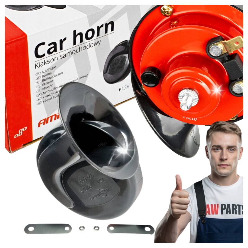 Fanfara KLAKSON sygnał dźwiękowy 12V 100DB Do Samochodu Motocykla GŁOŚNA