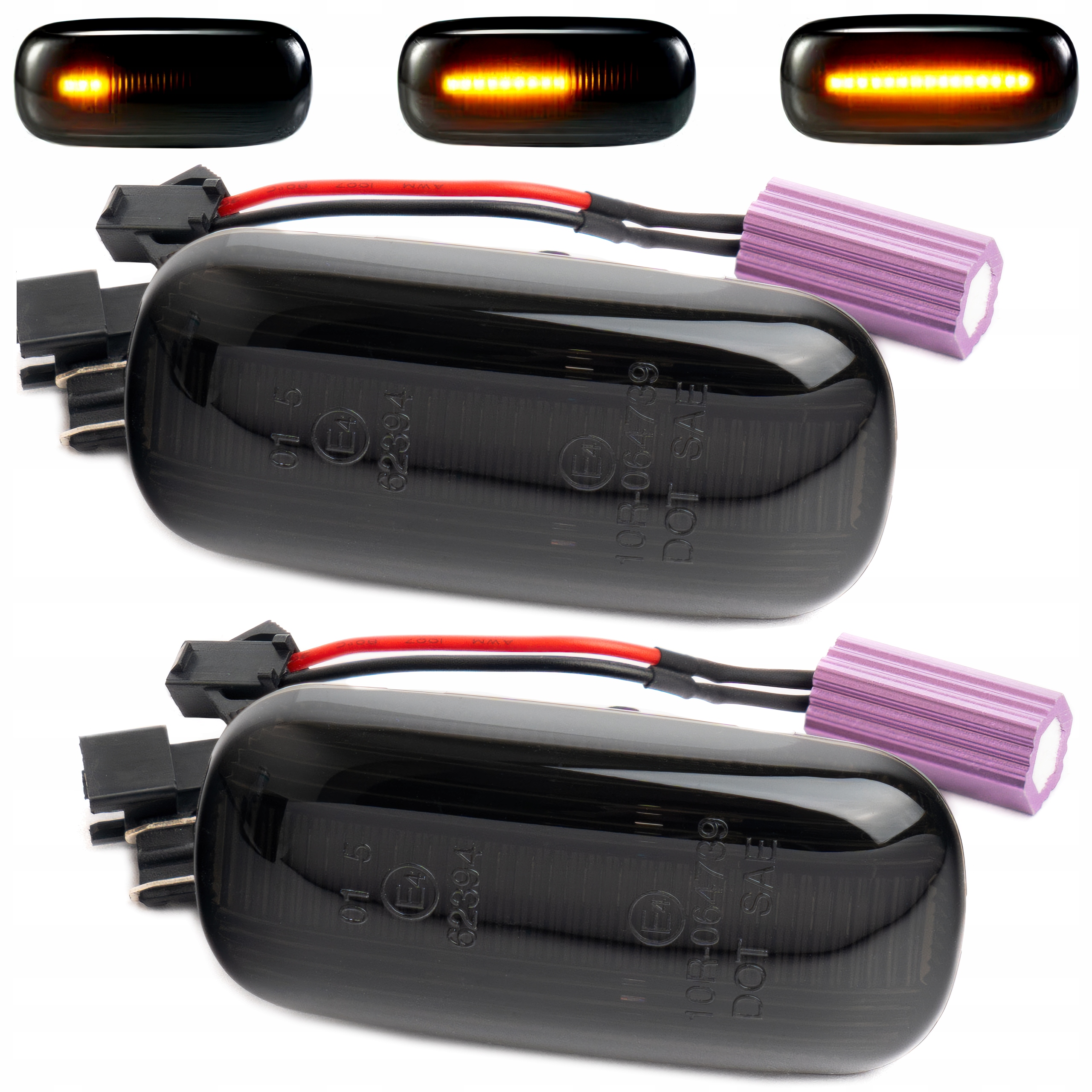 Dynamiczne Kierunkowskazy LED L + P KPL Migacze Audi A3 8P A4 B6 B7 A6 C6