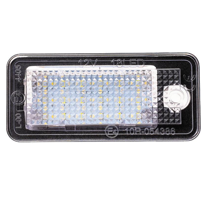 Oświetlenie Tablicy Rejestracyjnej Lampki LED Audi A3 8P A4 B6 B7 A6 C6 Q7 - obrazek 2