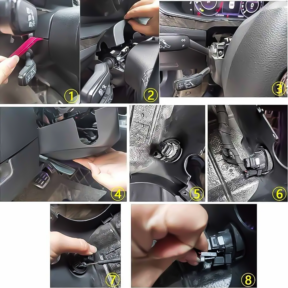 PRZYCISK START-STOP SKODA OCTAVIA IV SCALA SUPERB III 3V0905217 - obrazek 4