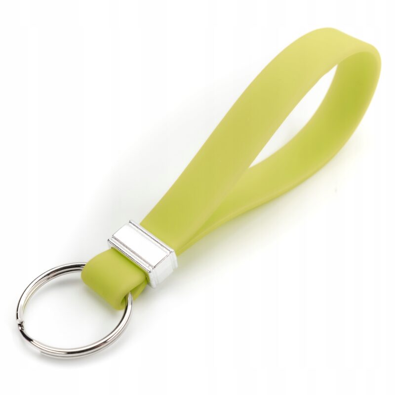 BRELOK SILIKONOWY SMYCZKA DO KLUCZY AUTA ZIELONY