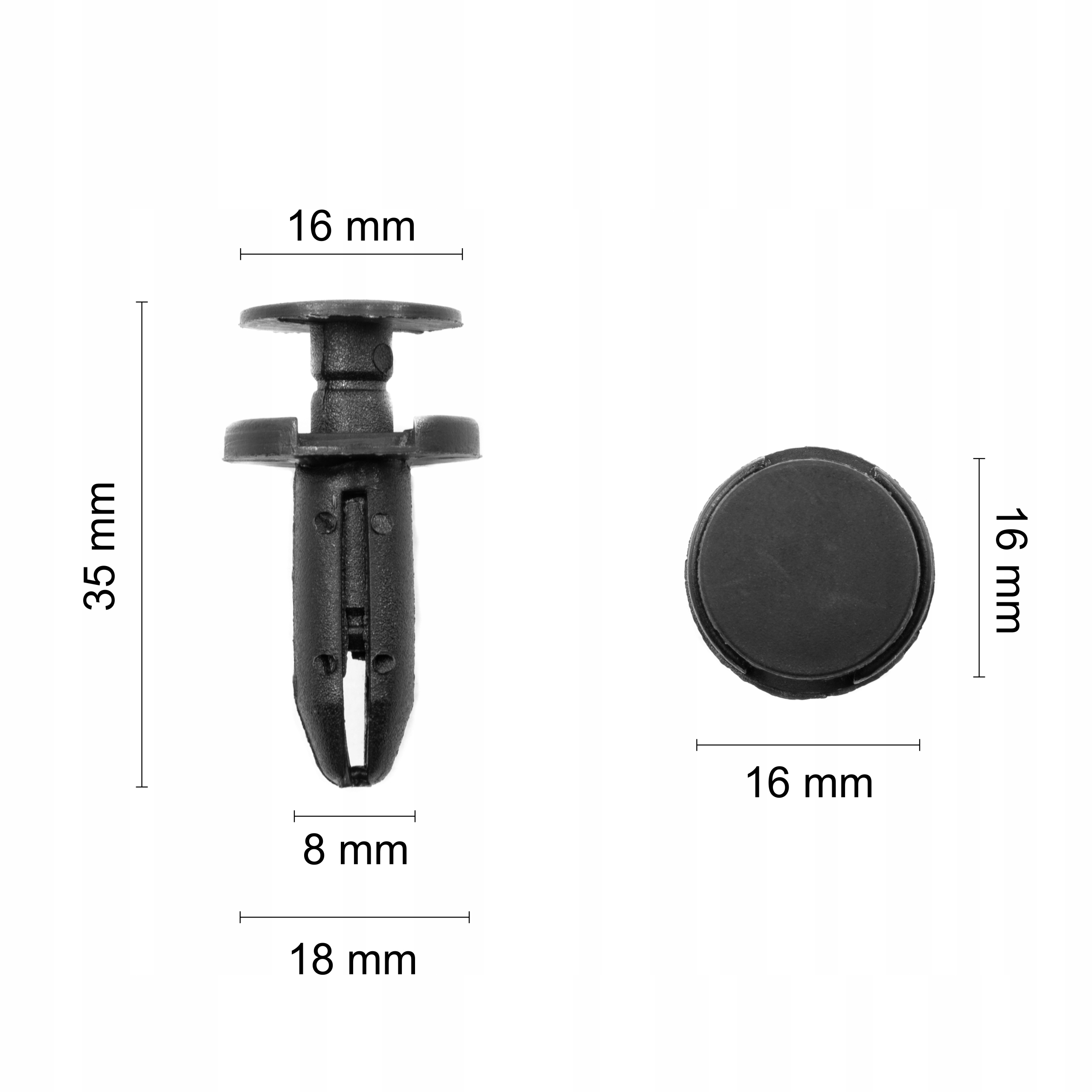 10x SPINKA KOŁEK ZDERZAKA DODGE JOURNEY CHALLENGER - obrazek 3