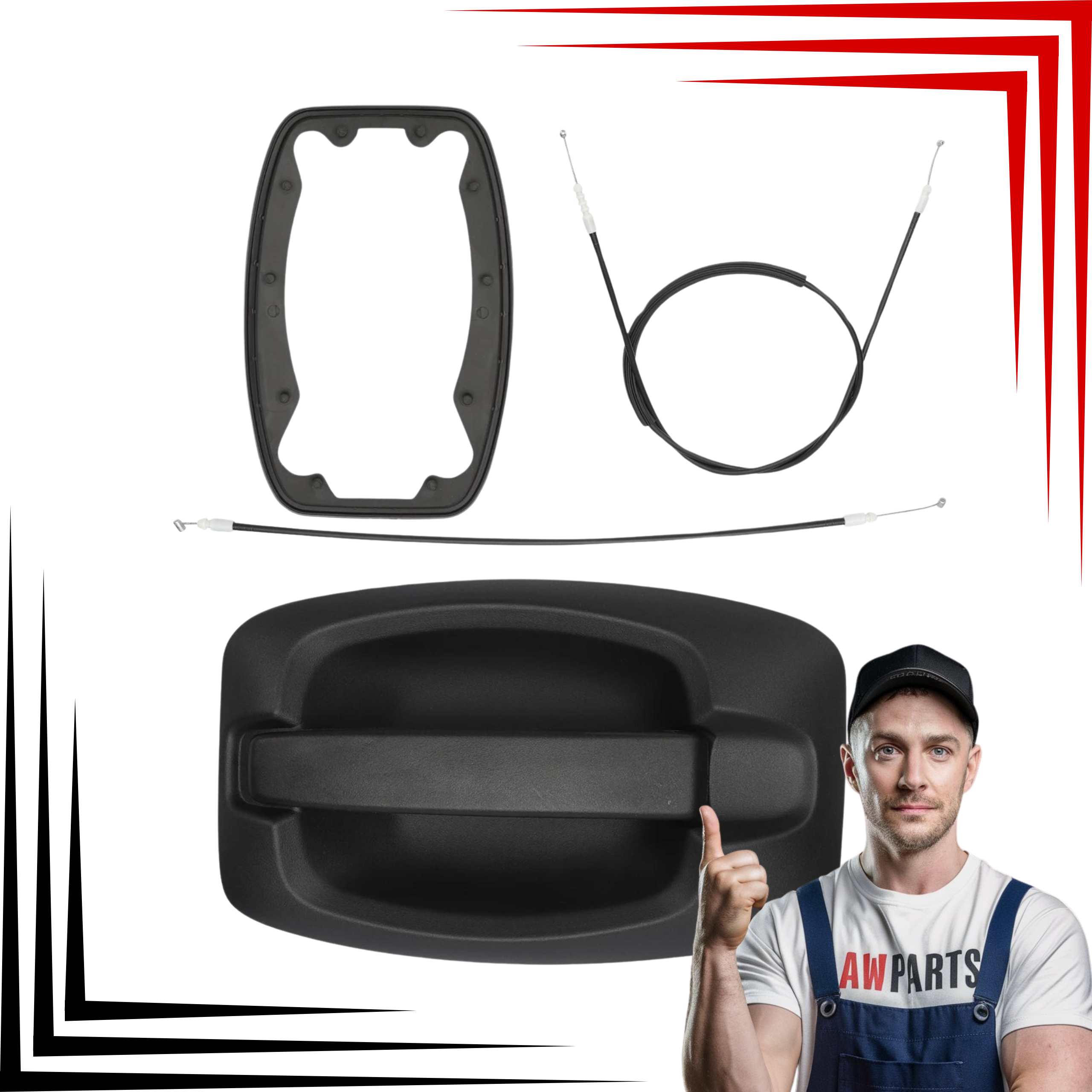 Klamka Drzwi Przesuwnych Bocznych Ducato Jumper Boxer Od 2006 Roku - obrazek 2