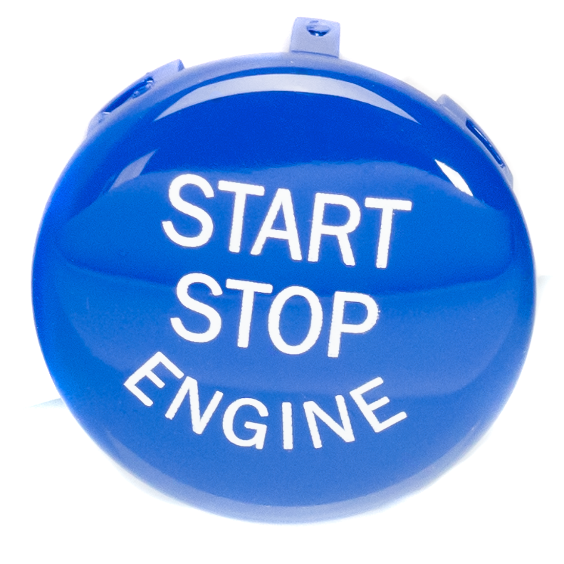 Nakładka przycisk START STOP BMW E87 E90 E60 E92 E60 E61 E63 E70 E71 X3 X5 - obrazek 2