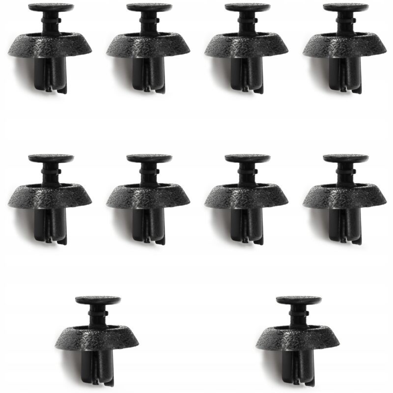 10x SPINKA KOŁKI ZDERZAKA TOYOTA AVENSIS COROLLA