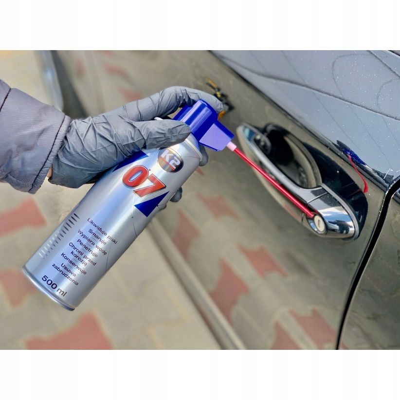 K2 07 ODRDZEWIACZ SPRAY SMAR UNIWERSALNY PREPARAT WIELOZADANIOWY 500ml - obrazek 3