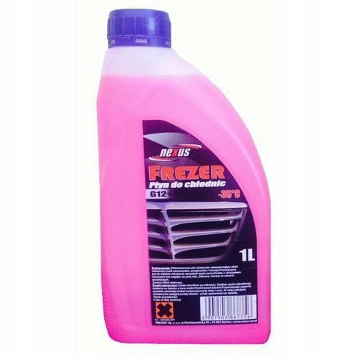 PŁYN CHŁODNICZY RÓŻOWY do chłodnicy -35 1litr P-ń