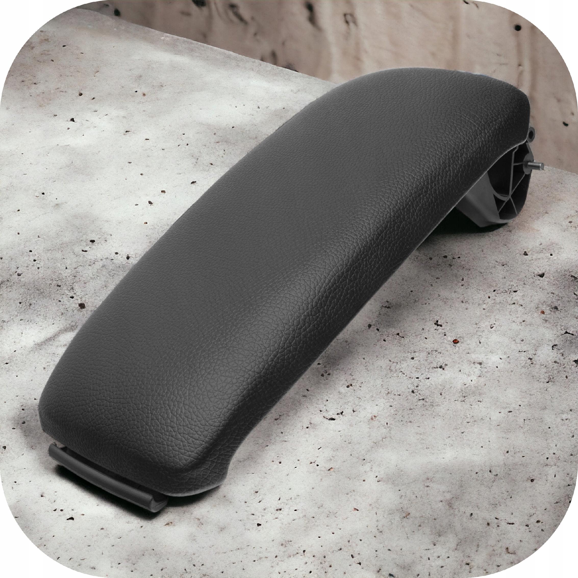 KLAPKA DEKIELEK PODŁOKIETNIK DO Audi A3 8P 2003-2012 CZARNY CZARNA SKÓRA - obrazek 2