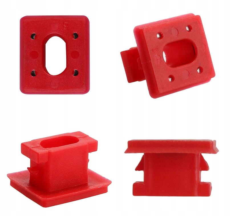 10x SPINKA KOSTKA GNIAZDO LISTW BMW 3 E46 E65 E83 - obrazek 3