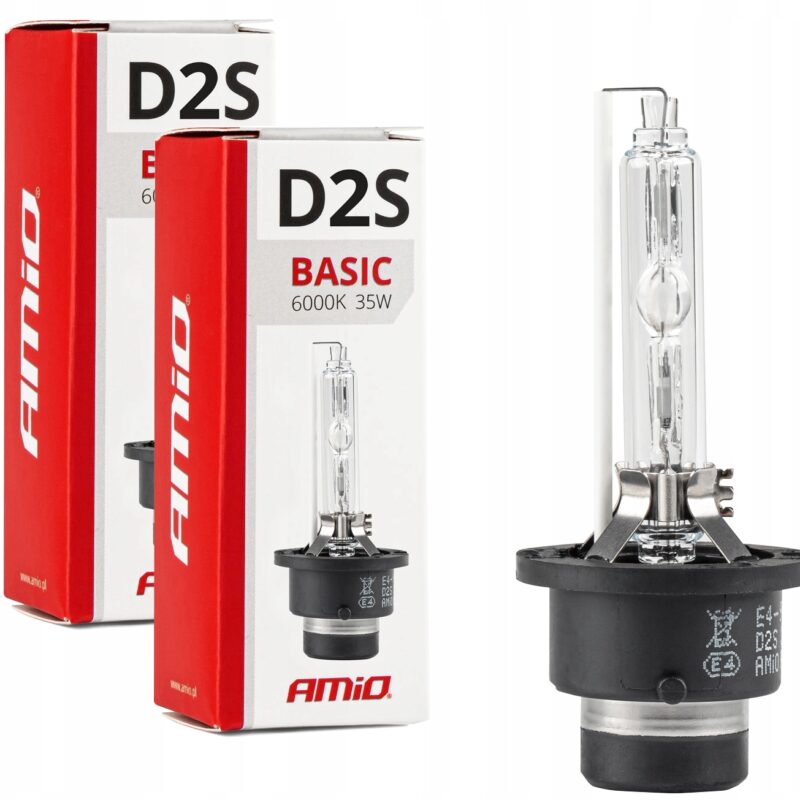 2x ŻARÓWKA KSENONOWA ŻARNIK D2S 6000K XENON KSENON HOMOLOGACJA komplet