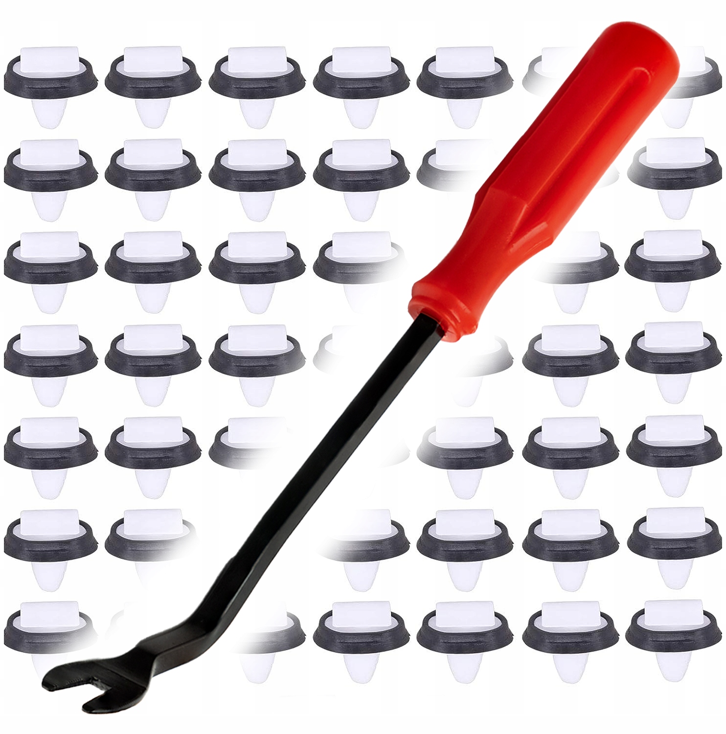 100x SPINKA LISTWY BOCZNEJ DUCATO JUMPER BOXER 71728806 MEGA ZESTAW WYJMAK