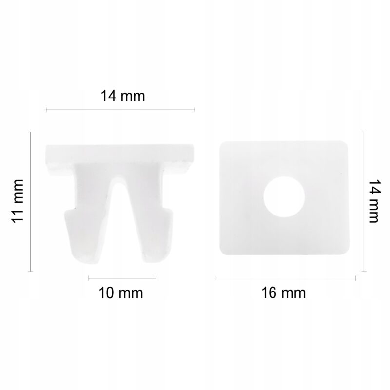 1x SPINKA KOSTKA NADKOLI ZDERZAKA HYUNDAI TOYOTA