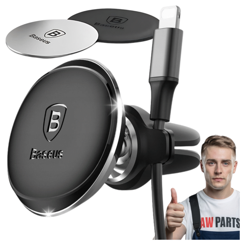 BASEUS UCHWYT SAMOCHODOWY MAGNETYCZNY Na Telefon Do Auta Kratki Smartphone