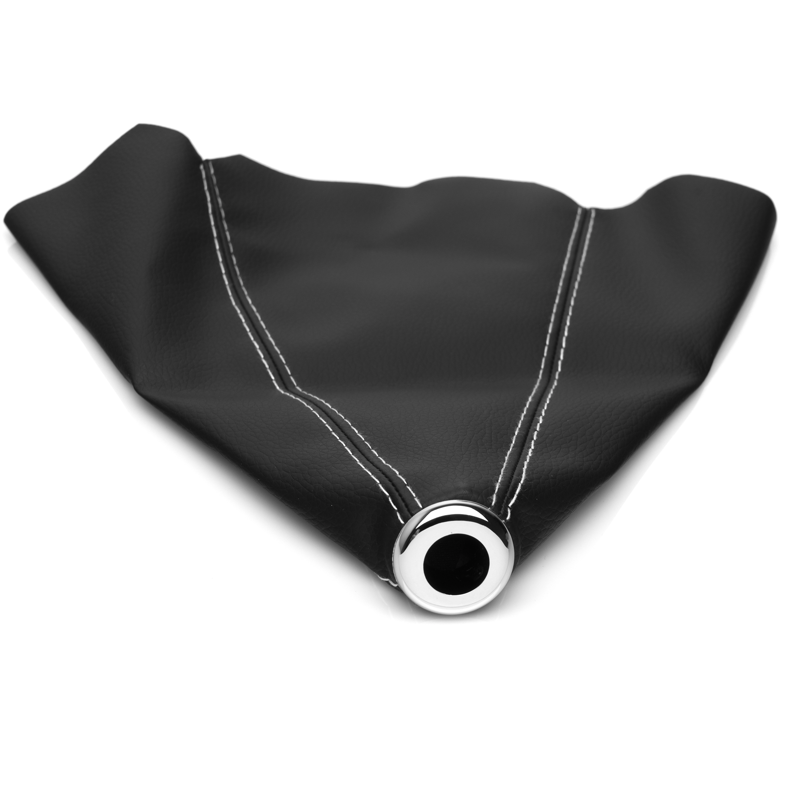 MIESZEK GAŁKI ZMIANY BIEGÓW UNIWERSALNY BIAŁA NIĆ CHROM - obrazek 2