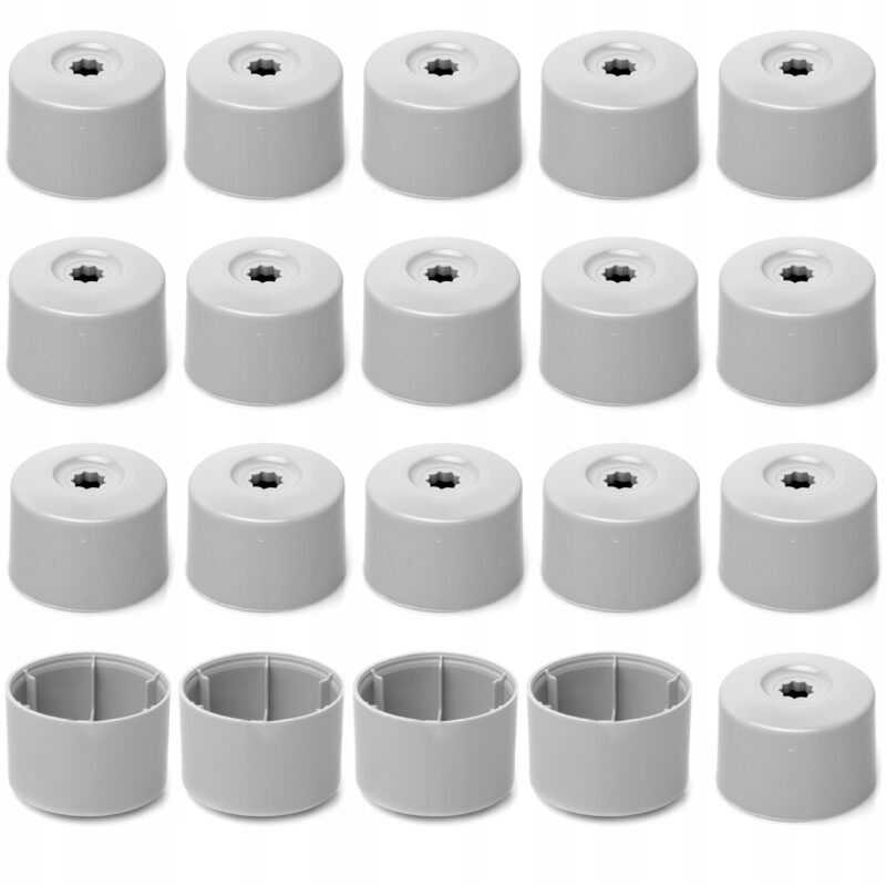 Nakładki Kapsle Zaślepki Kapturki Na Śruby Felg Kół VW 6J0601173 3C0601173