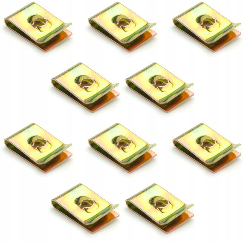 10x BLASZKA SPINKA MONTAŻOWA OSŁON UNIWERSALNA