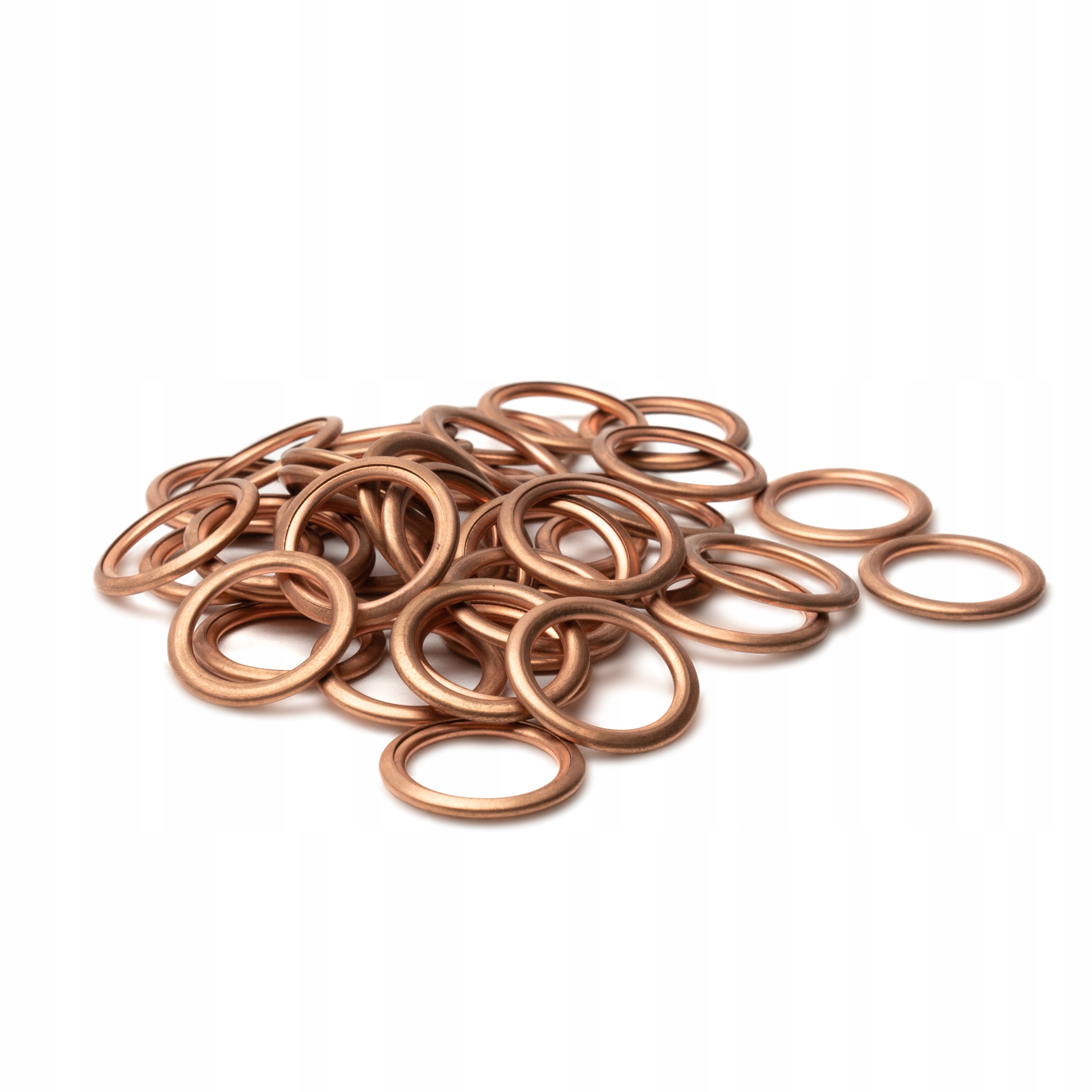 1x MIEDZIANA USZCZELKA KORKA SPUSTU OLEJU 16x22x2 - obrazek 2