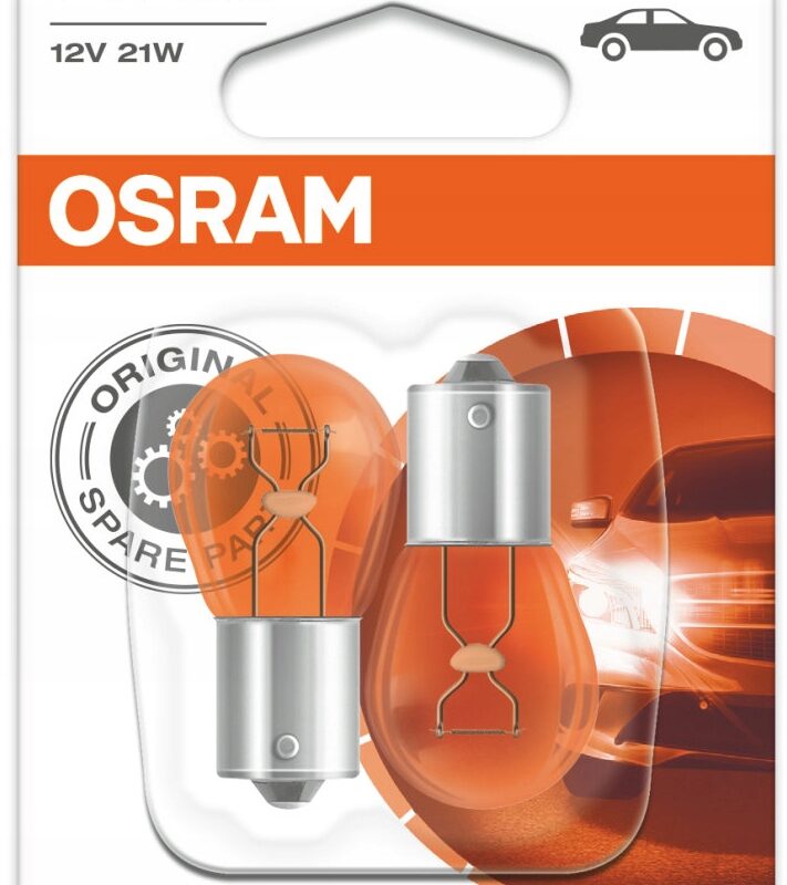 OSRAM ŻARÓWKI SAMOCHODOWE12V 21W PY21W - O7507-02B