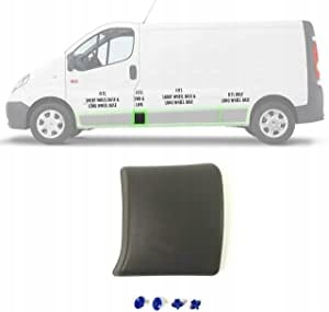 LISTWA NA SŁUPEK LEWA TRAFIC VIVARO PRIMESTAR 01-