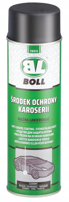 BOLL ŚRODEK OCHRONY KAROSERII SPRAY BARANEK CZARNY