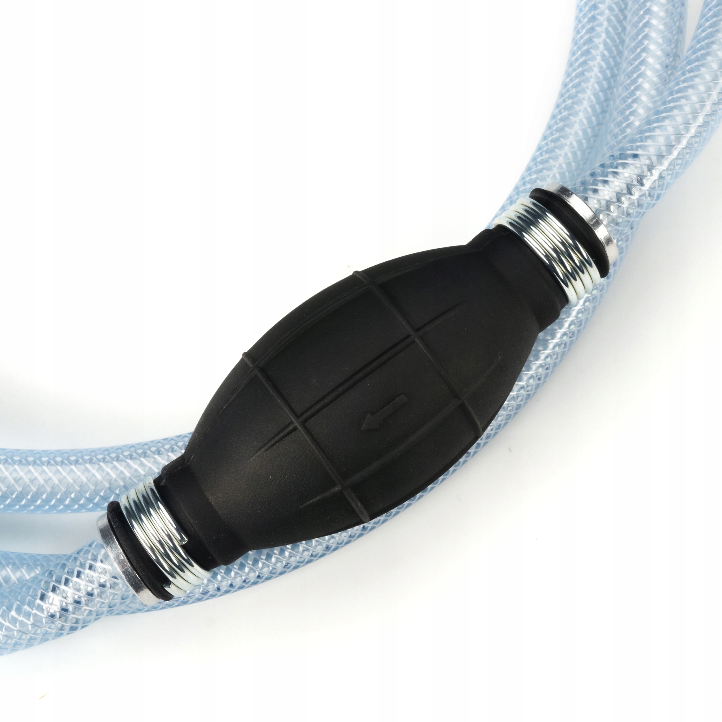 GRUSZKA RĘCZNA POMPKA DO PALIWA 10MM + WĄŻ 200CM - obrazek 2