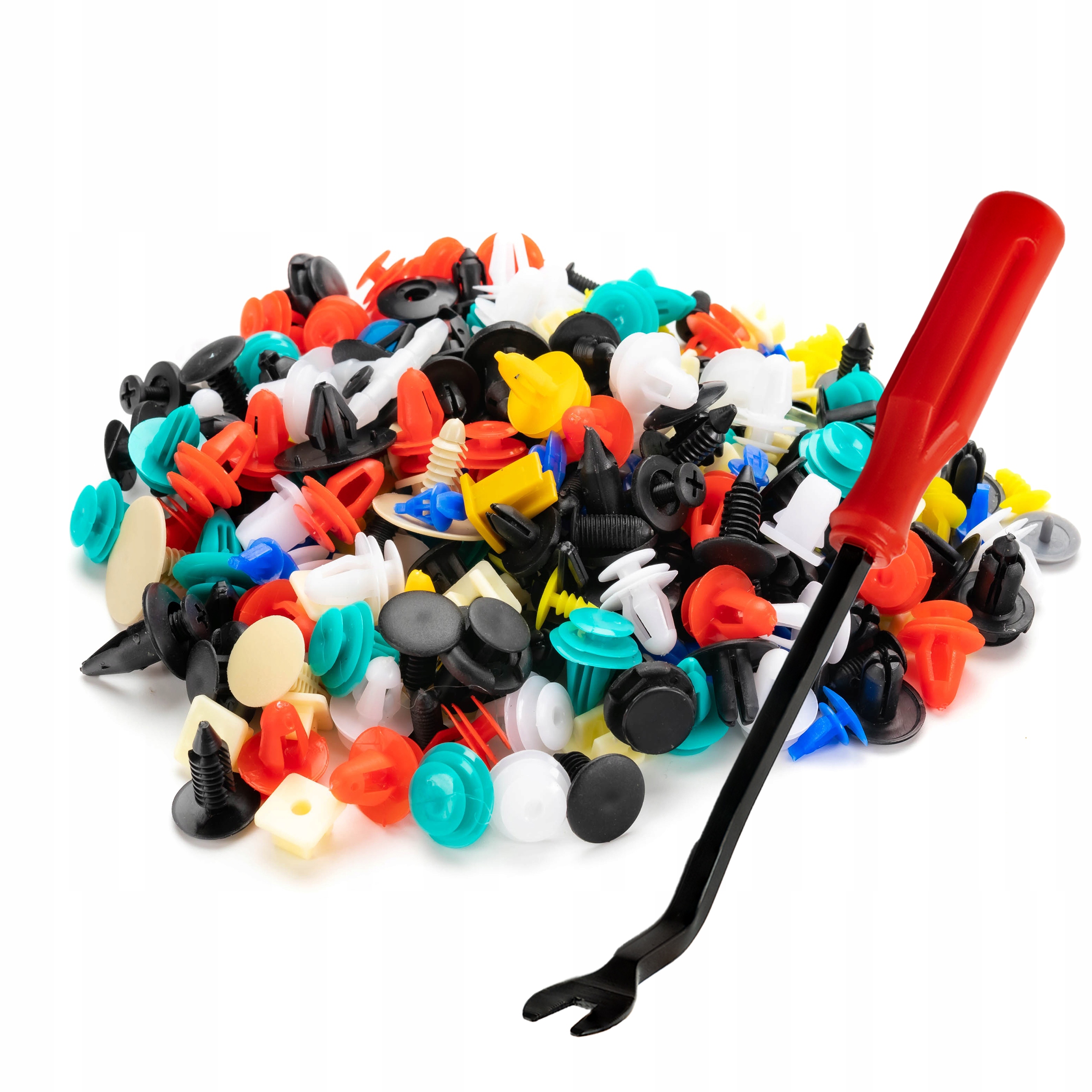 ZESTAW UNIWERSALNYCH SPINEK SAMOCHODOWYCH 200 SZT