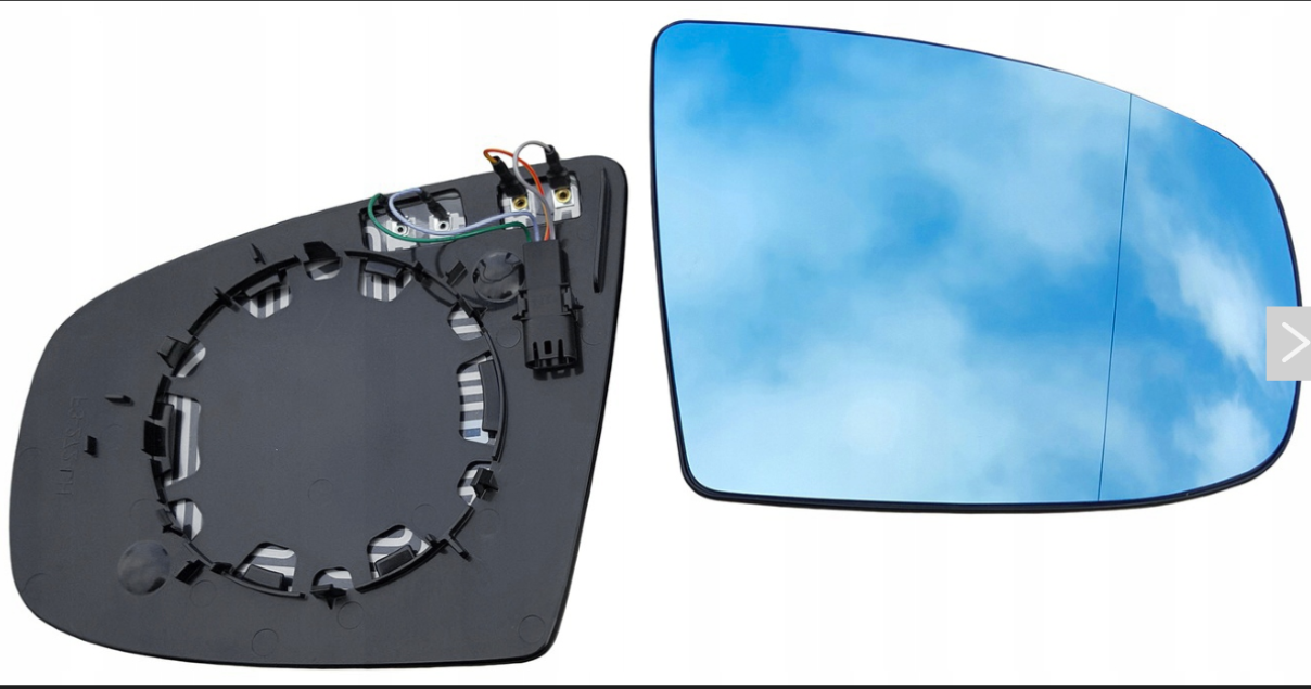 WKŁAD LUSTERKA Lewy do BMW X5 X6 2 piny Lusterko