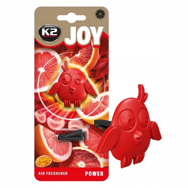 K2 JOY POWER ODŚWIEŻACZ ZAPACH DO AUTA SAMOCHODU - obrazek 2