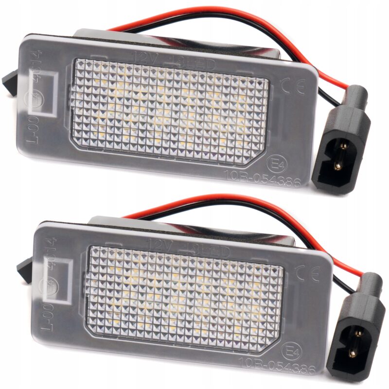 Oświetlenie Tablicy Rejestracyjnej Lampki LED BMW E90 E60 X5 F10 F22 F30