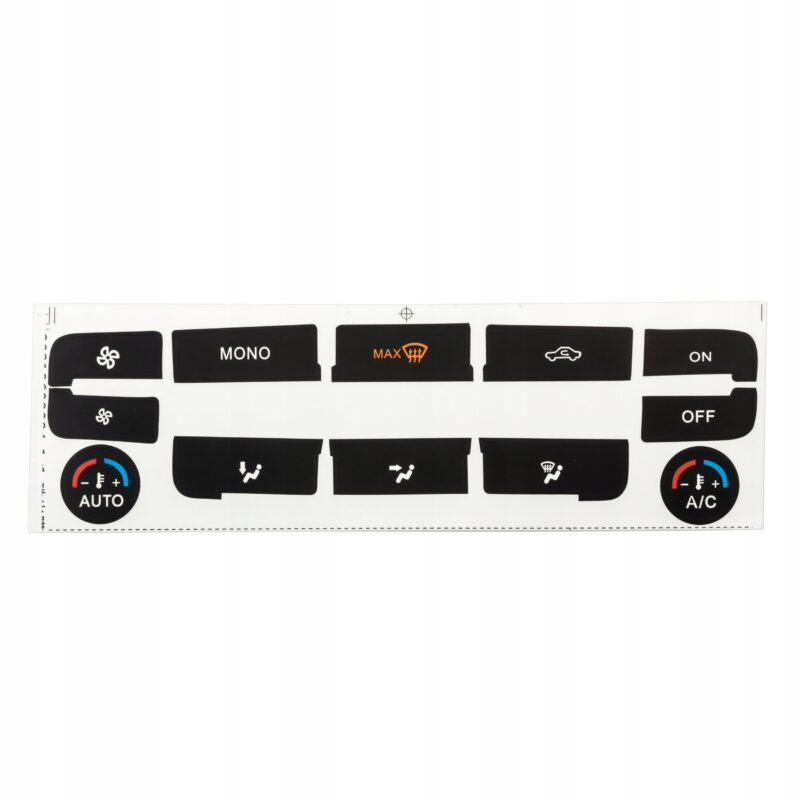 NAKLEJKI NAPRAWCZE NA PANEL KLIMY DO FORD MONDEO MK4 S-MAX