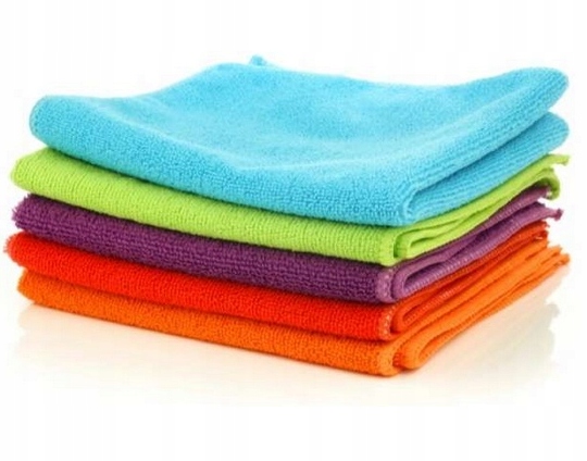 3x ŚCIERKI SZMATKI MIKROFIBRA DO CZYSZCZENIA AUTA - obrazek 2