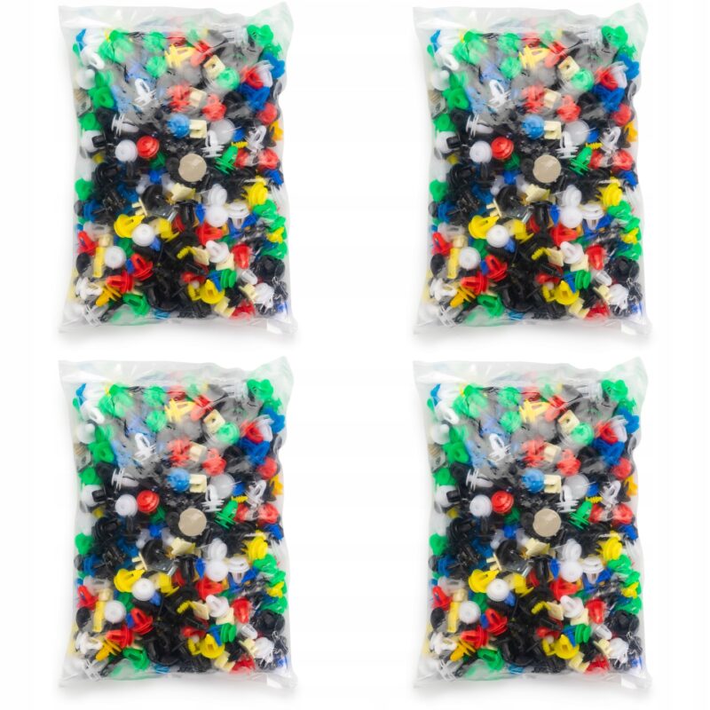 ZESTAW UNIWERSALNYCH SPINEK SAMOCHODOWYCH 2000 SZT