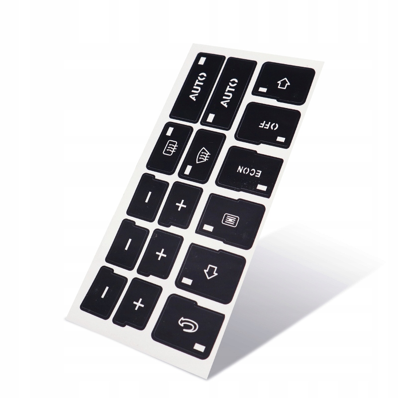 NAKLEJKI NAPRAWCZE NA PANEL KLIMY DO AUDI A4 B6 B7 - obrazek 4